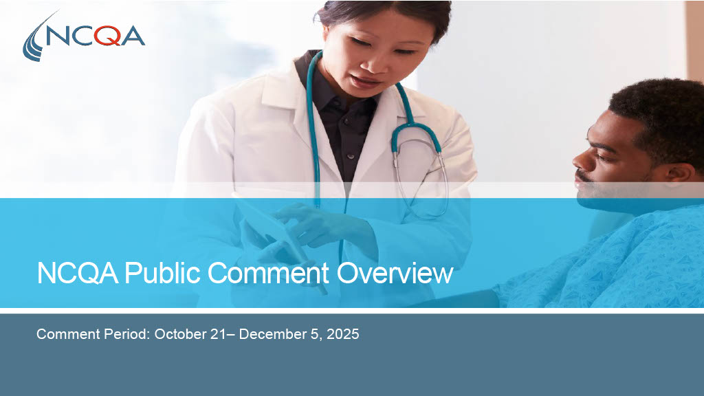 AI Standards in Health Plan Accreditation and Updates to Health Plan ...
