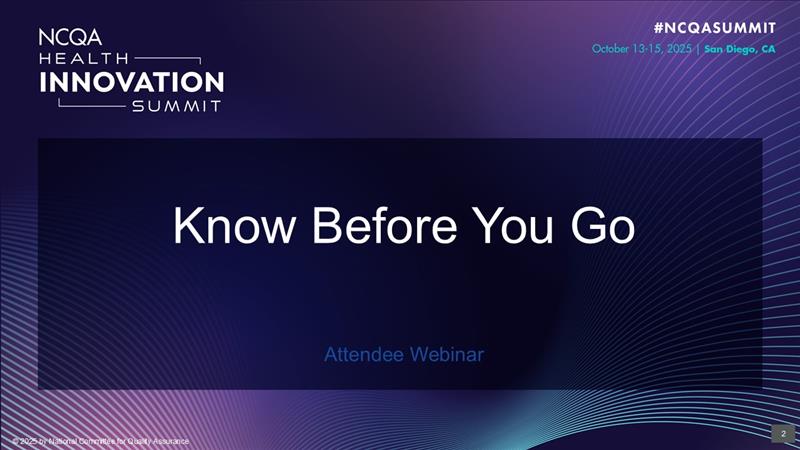 Health Innovation Summit 2025 Know Before You Go