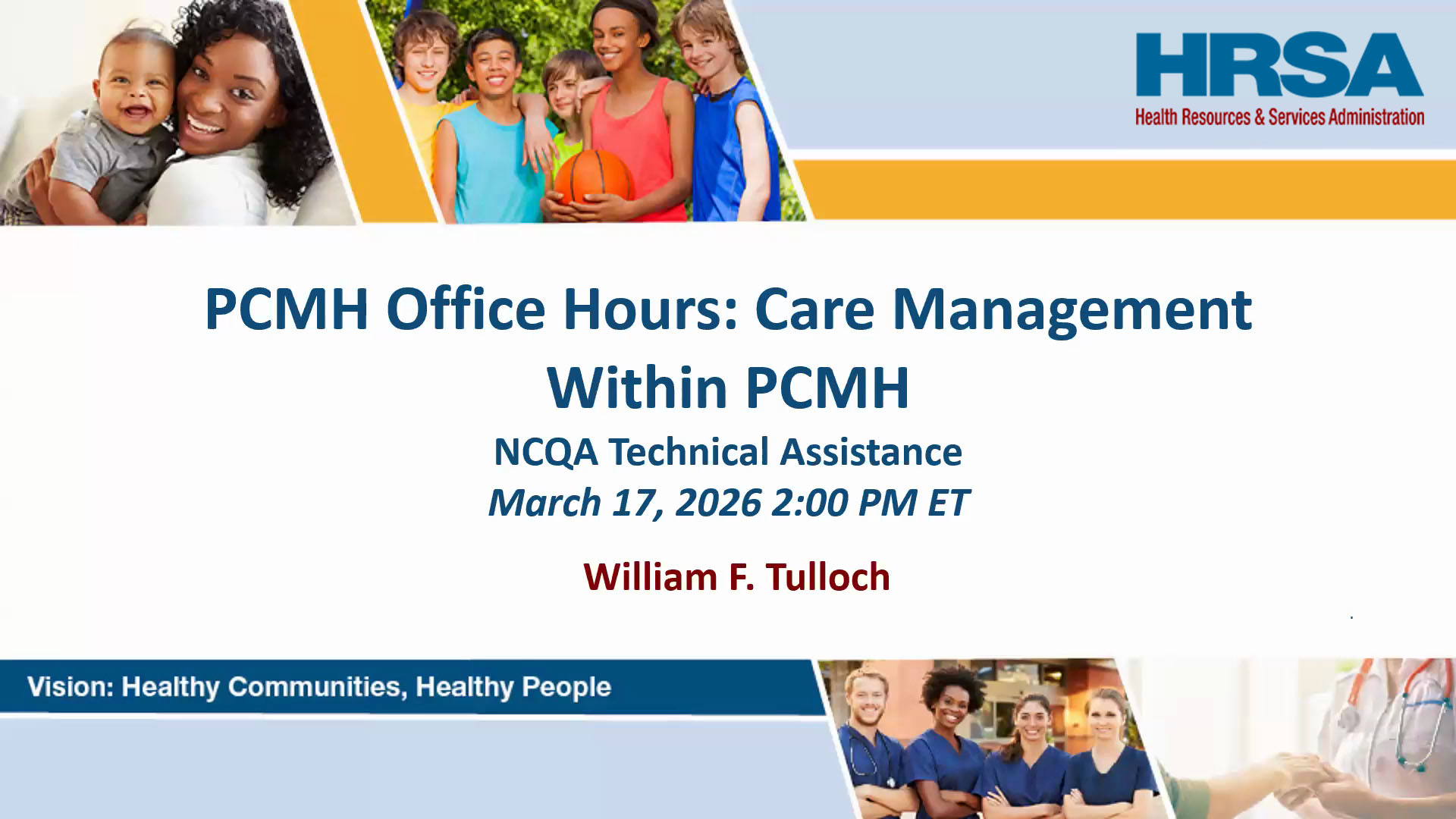 PCMH Office Hours: Care Management within PCMH - NCQA